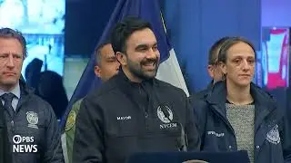 WATCH: Mayor Mamdani holds briefing on NYC preparation for worst winter storm expected in years