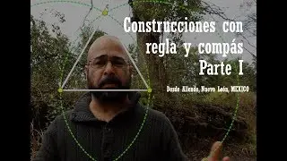 Construcci&oacute;n inicial con regla y comp&aacute;s.
