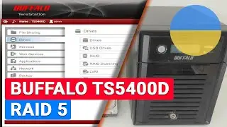 Як відновити дані з RAID 5 масиву Buffalo TS5400D NAS