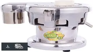 Commercial Juice Extractor 370W Electric Centrifugal Juicer Stainless Steel 80 100KG H
