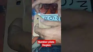 Bike Number plate style #shorts #viral #subscribe #trending