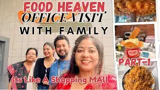 I Took My Family to Amazon's LARGEST Campus in Hyderabad! 😍 (Unlimited Food & Fun)