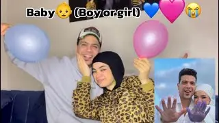 انا حامل فتؤاام 😭🩷💙جوزي اتصدم لما فاجئته🙁