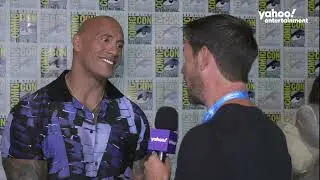 Dwayne Johnson says 'Black Adam' is his 'most raging and violent' movie