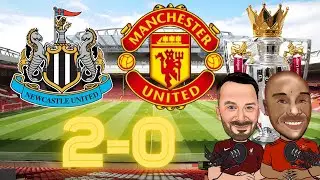 Newcastle 2-0 Manchester United Live Match Reaction | #newmun #newcastlevsmanutd #manchesterunited