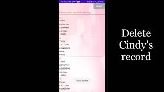 Android Studio CRUD with SQLite