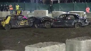 Spring Fling 2022 Demolition Derby (Stock Big Cars) (4-23-2022) Kalkaska,Michigan