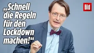 Harter Lockdown und Erst-Impfungen &ndash; Karl Lauterbachs Strategie gegen die 3. Corona-Welle