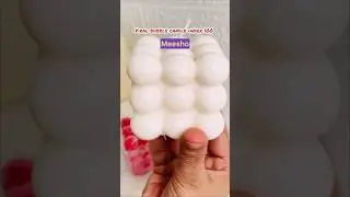 Viral bubbles wax candle✨under 100❤️ meesho finds #cover #newmusic #meesho #reels #meeshofinds