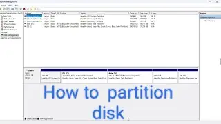 how to create disk partition disk merge ssd in windows 11,10,9 in tamil