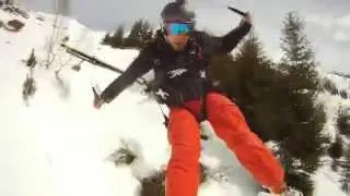 Speed Riding Crash Verbier