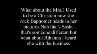 Bizzle Explaining to Do Lyrics - Jay Z Beyonce Kanye Rihanna Lady Gaga Diss