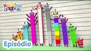 Numberblocks em Portugu&ecirc;s Brasil| Epis&oacute;dios completos | QUAL A DIFEREN&Ccedil;A
