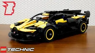 Поставил BuWizz багги-мотор в набор ЛЕГО Техник 42151 Bugatti Bolide