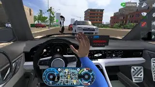 New Taxi Driver 3D - Porsche EV Car City Driving Games! Taxi Simulator 2026 - Car Game Android Game
