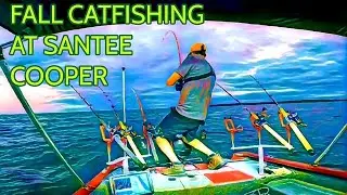 Fall Catfishing at Santee Cooper (DRIFT FISHING)
