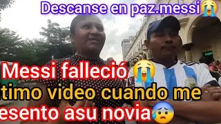 &Uacute;ltima hora Messi A Mu3RT&Ograve; (bailarin de la plazalibertad😭😰😢