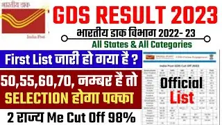 India Post GDS 2023 Result Date | GDS 2023 Cutoff | GDS 2023 Result Kab Aayega | GDS 2023 Merit List
