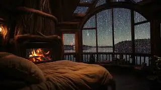 The soothing rain sound with flowing water, Helps relax, focus and fall asleep