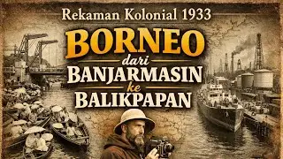 Rekaman Kolonial 1933 | Dari Banjarmasin ke Balikpapan