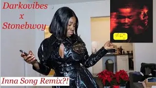 Darkovibes ft Stonebwoy - Inna Song  Remix | Reaction |