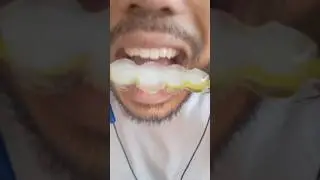 ASMR Multiple Circle Ice Pop crunchy eating sounds mukbang  #youtubeshorts  #shorts