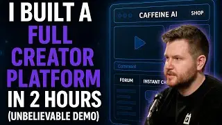 Caffeine AI изменил всё для создателей контента (демоверсия + новое обновление)