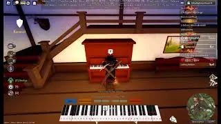 Roblox Wild West piano Right Behind You-Valve Studio Orceshtra