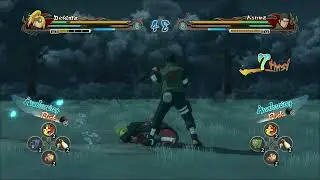 Deidara vs Asuma - Naruto Shippuden Ultimate Ninja Storm Revolution