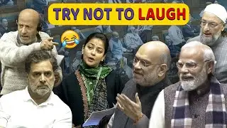 Winter Session: Sadan Funny Moments | Viral Speech Of PM Modi, Amit Shah And Rahul Gandhi😂