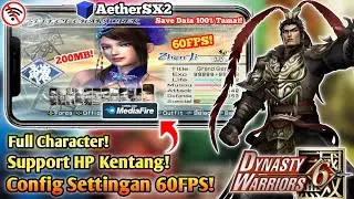 Download Game Dynasty Warriors 6 PS2 on Android Small Size + Save Data & Config
