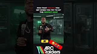 Arc Raiders players be like... nailing that one jump #arcraiders #funny #skillcheck