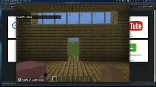 Casa hecha con programación en Minecraft