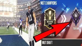 I GOT RANKED TOP 10 #6 ON WEEKEND LEAGUE!! | MUT WEEKEND LEAGUE | MADDEN 18 ULTIMATE TEAM GAMEPLAY