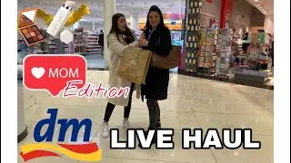 DM LIVE HAUL l Mama Edition - was kauft meine Mama in der Drogerie?