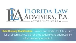 Child Custody Modification - Family Attorneys in Tampa