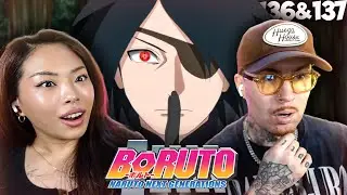 BACK TO THE FUTURE! ⏳ | Boruto Episodes 136 & 137 REACTION!