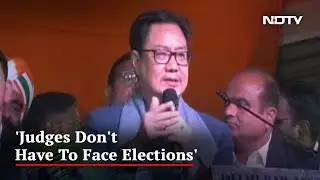 Law Minister's Big Remark On Judges Amid Centre vs Judiciary