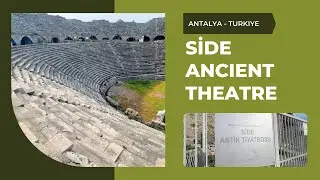 Side Ancient Theatre Antalya Turkey #vlog #trending #shortvideo #shorts #keşfet #music #subscribe