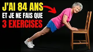 Après 60 Ans, Ces 3 Exercices Sur Chaise Décident de Votre Force et de Votre Longévité