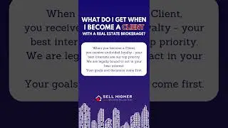 Undivided Loyalty is What You Get When You Become a Client of a Real Estate Brokerage