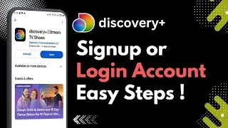 Log In discovery+ | How to Sign Up Account on Discovery+ !