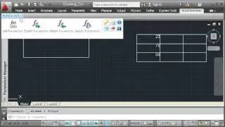 Exports AutoCAD constraint parameters to AutoCAD table