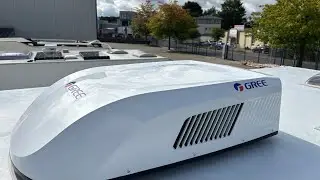 Preiswerte Dachklimaanlage von Gree für Wohnmobil oder Wohnwagen 