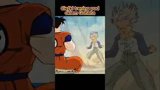 Future Trunks trenuje pod okiem Gohana #trunks #gohan #dragonballz  #dragonball #shorts