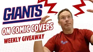 Giants On Comic Covers | Last Week's Giveaway Winner | New Giant Giveaway | #fridaycomicchallenge