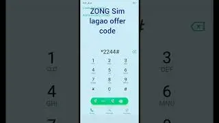 ZONG Sim lagao offer.ll Zong free internet and minutes ll #trending #viral