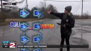 Drastic temperature change explained