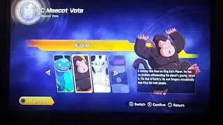 DRAGON BALL XENOVERSE 2: CC Mascot Vote