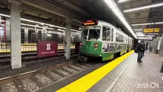 Boston MBTA Green Line Park Street＆Coolidge Cornerボストン地下鉄パークストリートとクーリッジコーナ